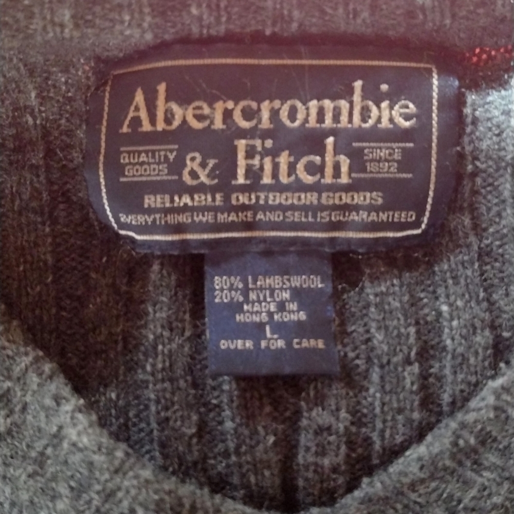 Good condition Abercrombie & Fitch mostly wool sweater